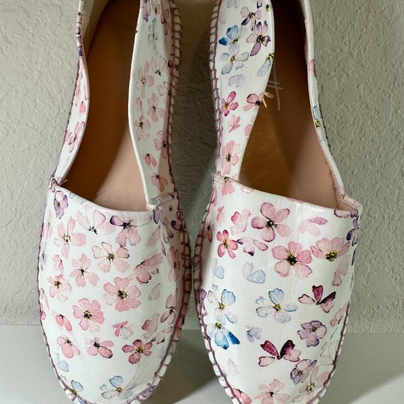 Nanette Lepore Floral Espadrilles BNWOT - Picture 3 of 4